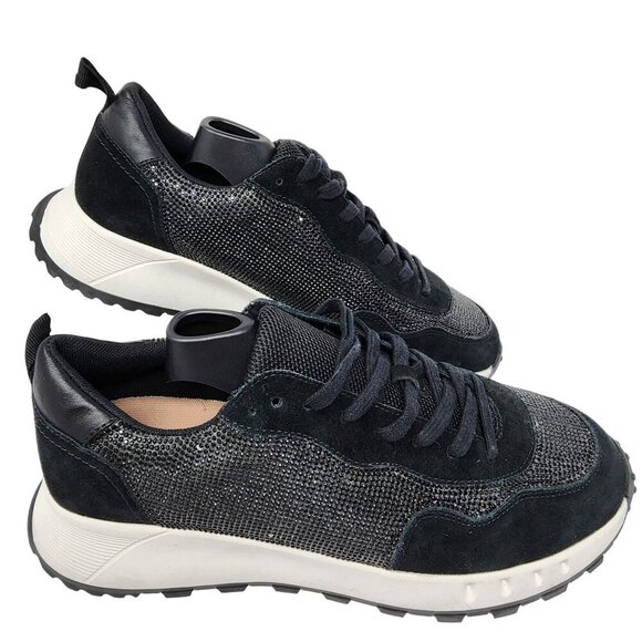 Blondo Lauretta Waterproof Sneakers 11M Black Leather & Textile Upper - Picture 10 of 10